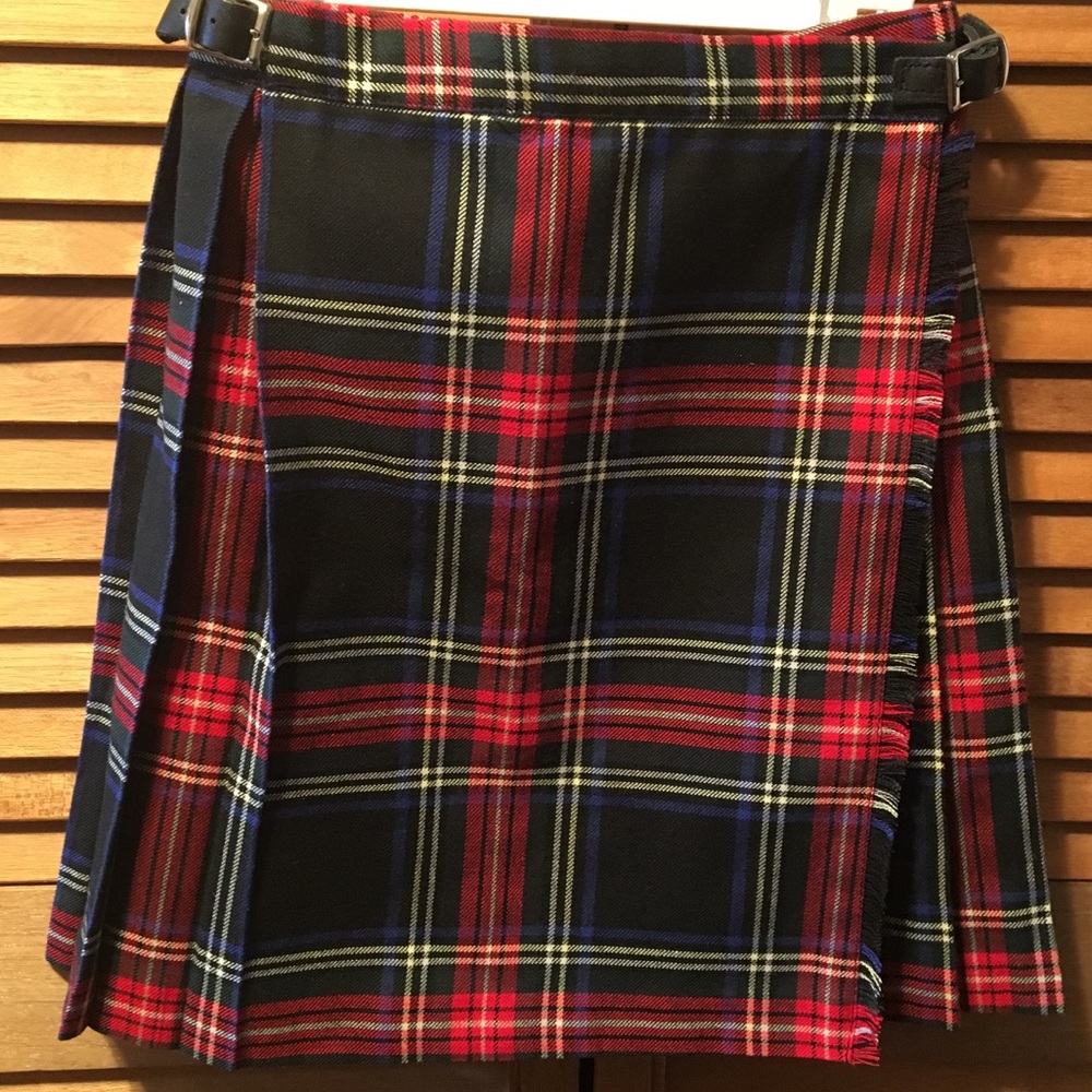 Blarney Plaid Wrap Around Skirt